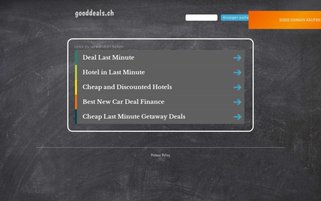 gooddeals.ch Webseiten Screenshot