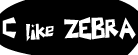 C like Zebra Logo