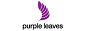 purple leaves Logo