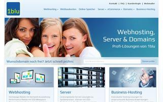 1blu Webseiten Screenshot