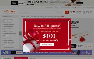 AliExpress Webseiten Screenshot