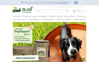 ALSA Hundewelt Webseiten Screenshot