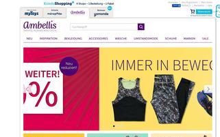 Ambellis Webseiten Screenshot