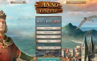 Anno Online Webseiten Screenshot