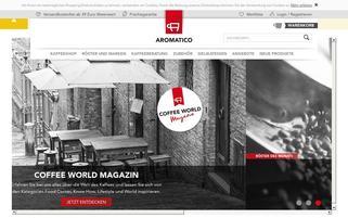 aromatico.de Webseiten Screenshot