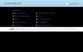 AsiaVita Webseiten Screenshot