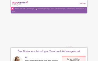 Astrocenter Webseiten Screenshot