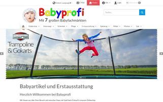 Babyprofi-online.de Webseiten Screenshot