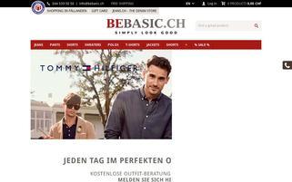 BE Basic Webseiten Screenshot