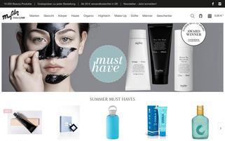 Beautynet Webseiten Screenshot