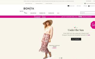 Bonita Webseiten Screenshot