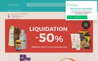 carethy.fr Webseiten Screenshot