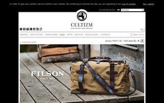 Cultizm Webseiten Screenshot