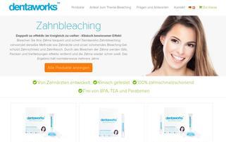 DentaWorks Webseiten Screenshot