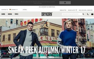 Drykorn Webseiten Screenshot