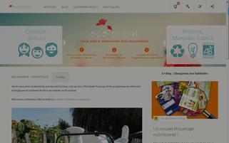 ecoclicot.com Webseiten Screenshot