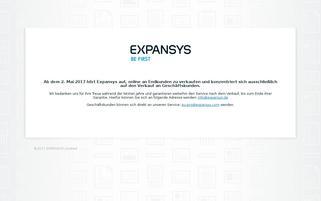 EXPANSYS Webseiten Screenshot