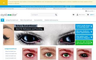Eyebooster Webseiten Screenshot