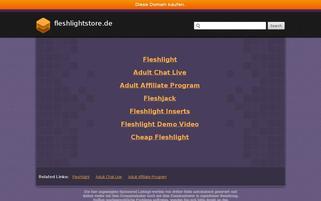 Fleshlight Webseiten Screenshot