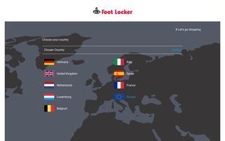 Foot Locker Webseiten Screenshot