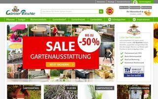 Gärtner Pötschke Webseiten Screenshot