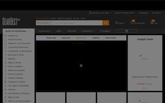GearBest Webseiten Screenshot