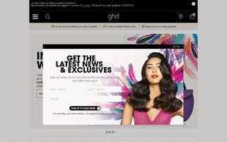 ghd Webseiten Screenshot