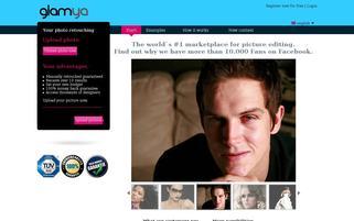 glamya Webseiten Screenshot