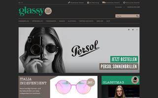 Glassy Webseiten Screenshot