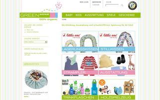 Green Avenue Webseiten Screenshot