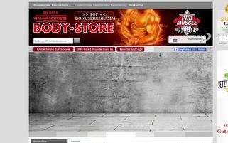 Gymsector Webseiten Screenshot
