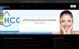HCG Oral Webseiten Screenshot