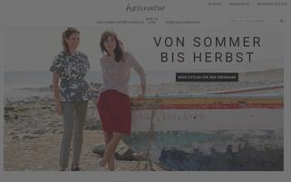 Hessnatur Webseiten Screenshot
