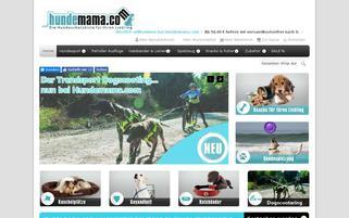Hundemama Webseiten Screenshot