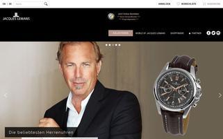 Jacques Lemans Webseiten Screenshot