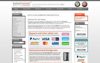 kabelmeister.de Webseiten Screenshot