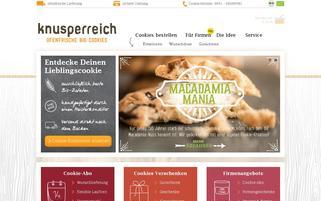 knusperreich.de Webseiten Screenshot