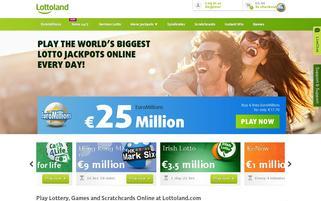 Lottoland Webseiten Screenshot