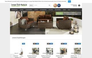lounge-style-moebel.de Webseiten Screenshot