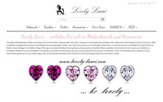 lovely-lauri.com Webseiten Screenshot