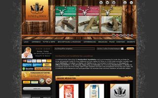 Luxus4Dogs Webseiten Screenshot