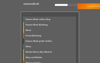 Martarella Webseiten Screenshot
