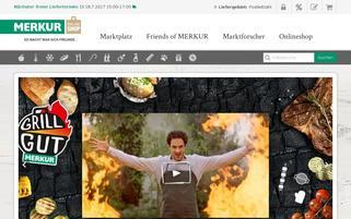 Merkur Webseiten Screenshot
