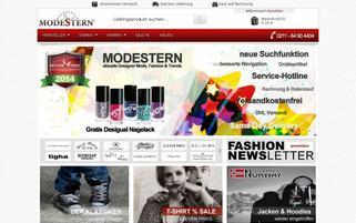 ModeStern Webseiten Screenshot