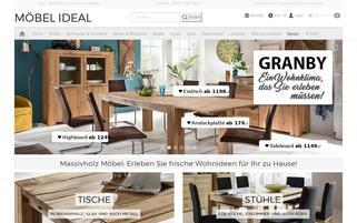 Möbel Ideal Webseiten Screenshot