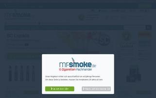 mr-smoke.de Webseiten Screenshot