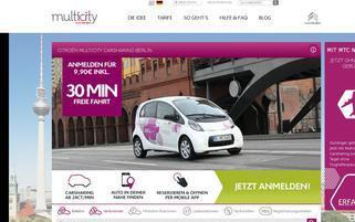 Multicity Webseiten Screenshot