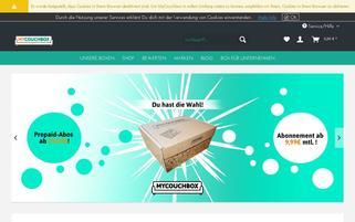 MyCouchbox Webseiten Screenshot