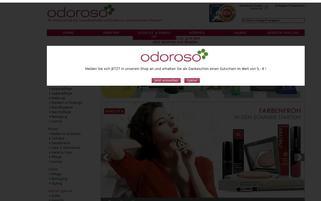 Odoroso Webseiten Screenshot