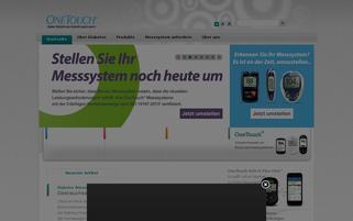 onetouch.de Webseiten Screenshot